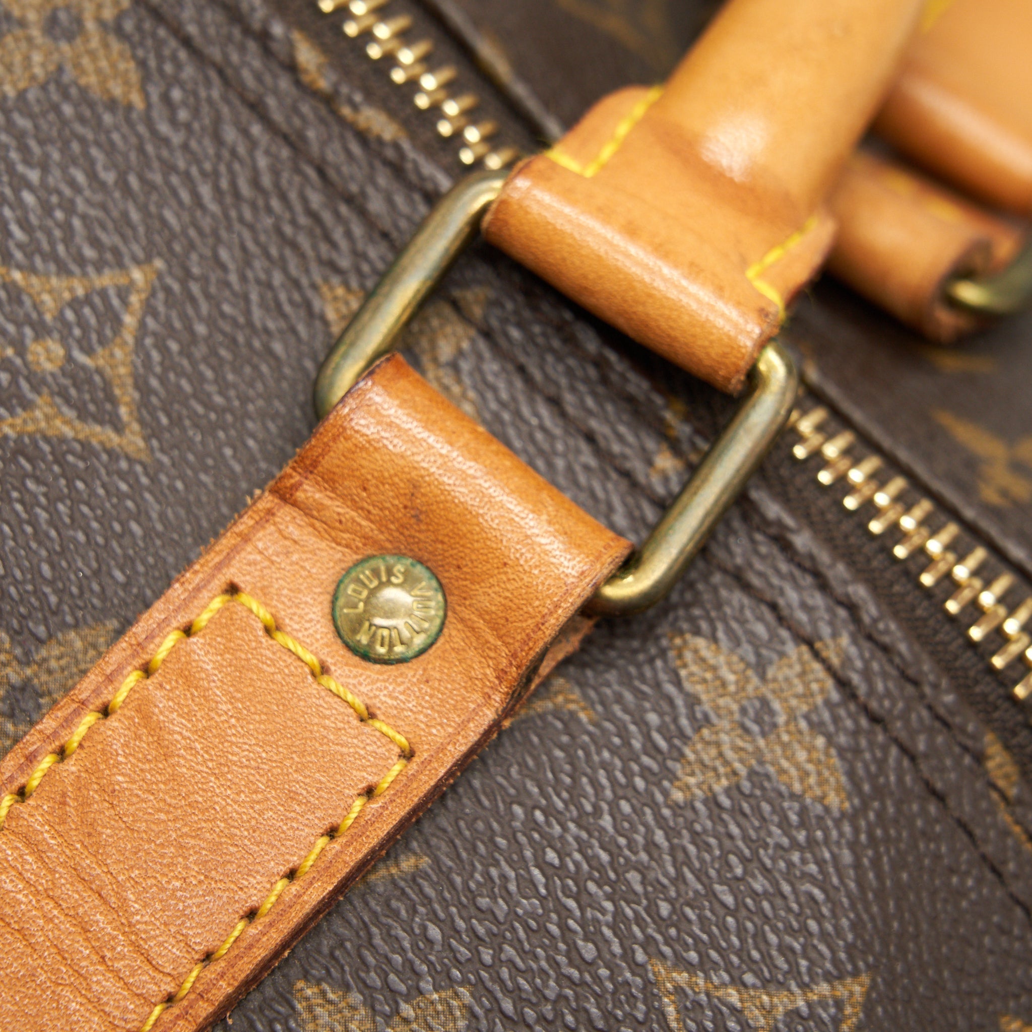 LOUIS VUITTON VINTAGE KEEPALL 55 MONOGRAM CANVAS