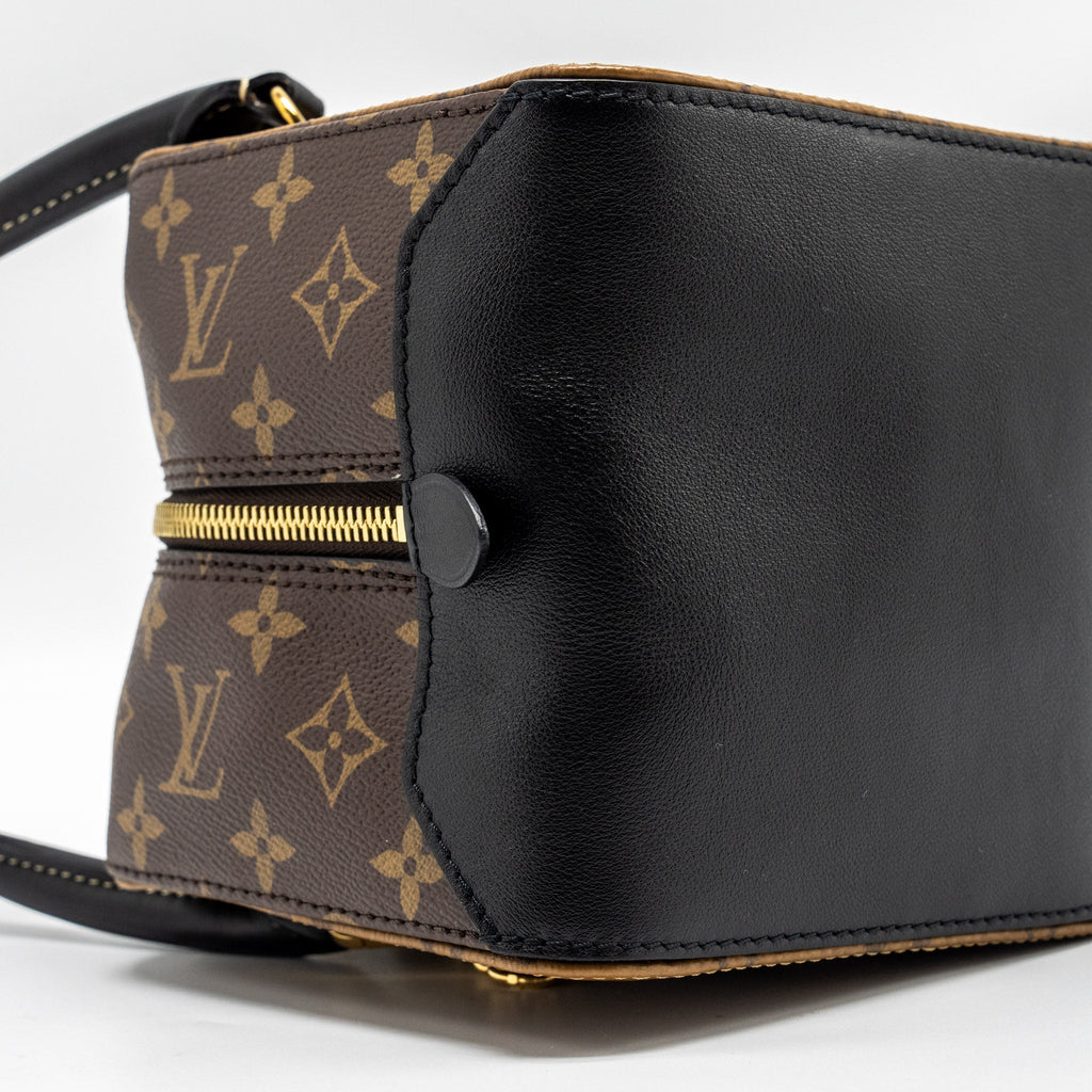 LOUIS VUITTON SQUARE BAG MONOGRAM REVERSE CANVAS GHW