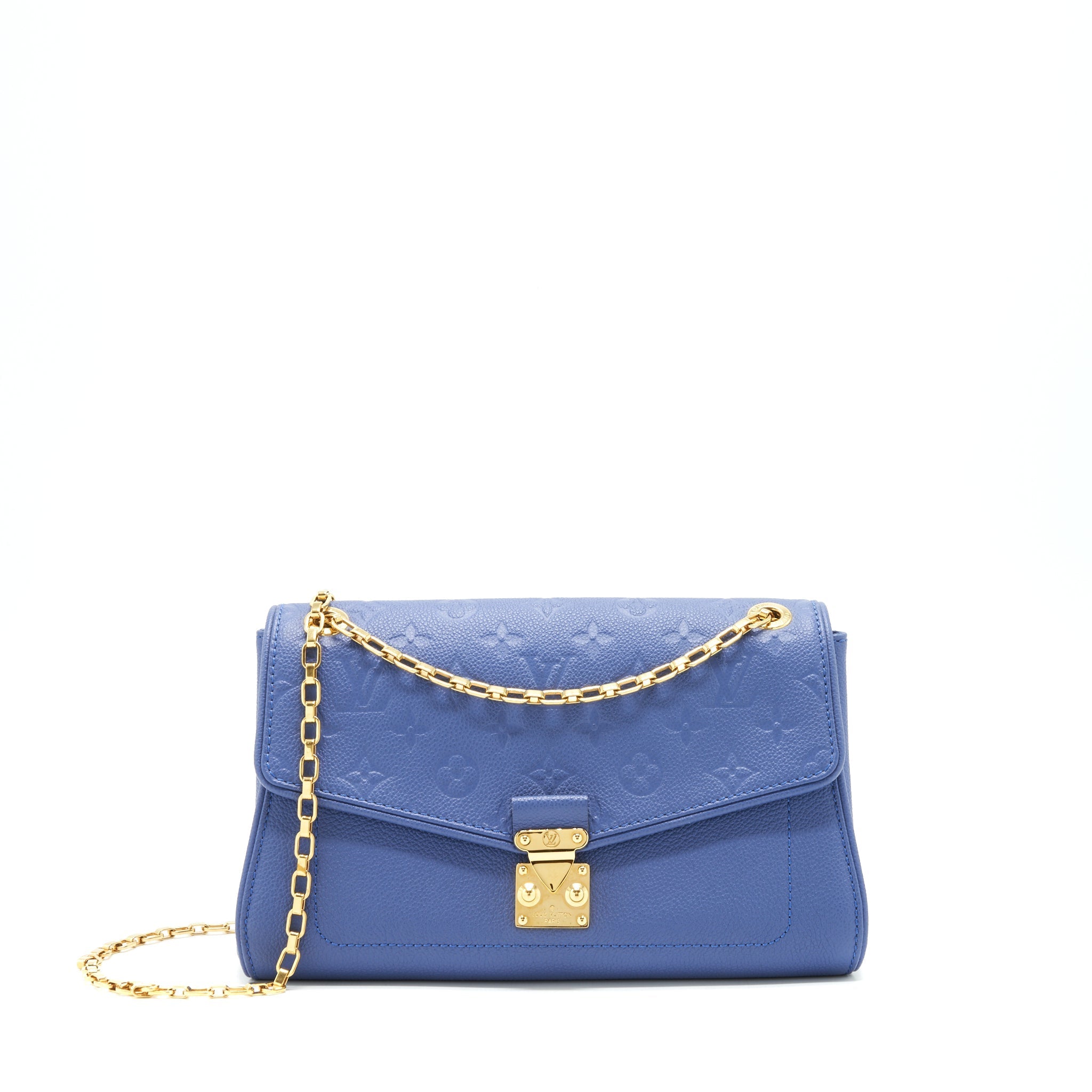 LOUIS VUITTON SAINT-GERMAIN PM BLUE GHW
