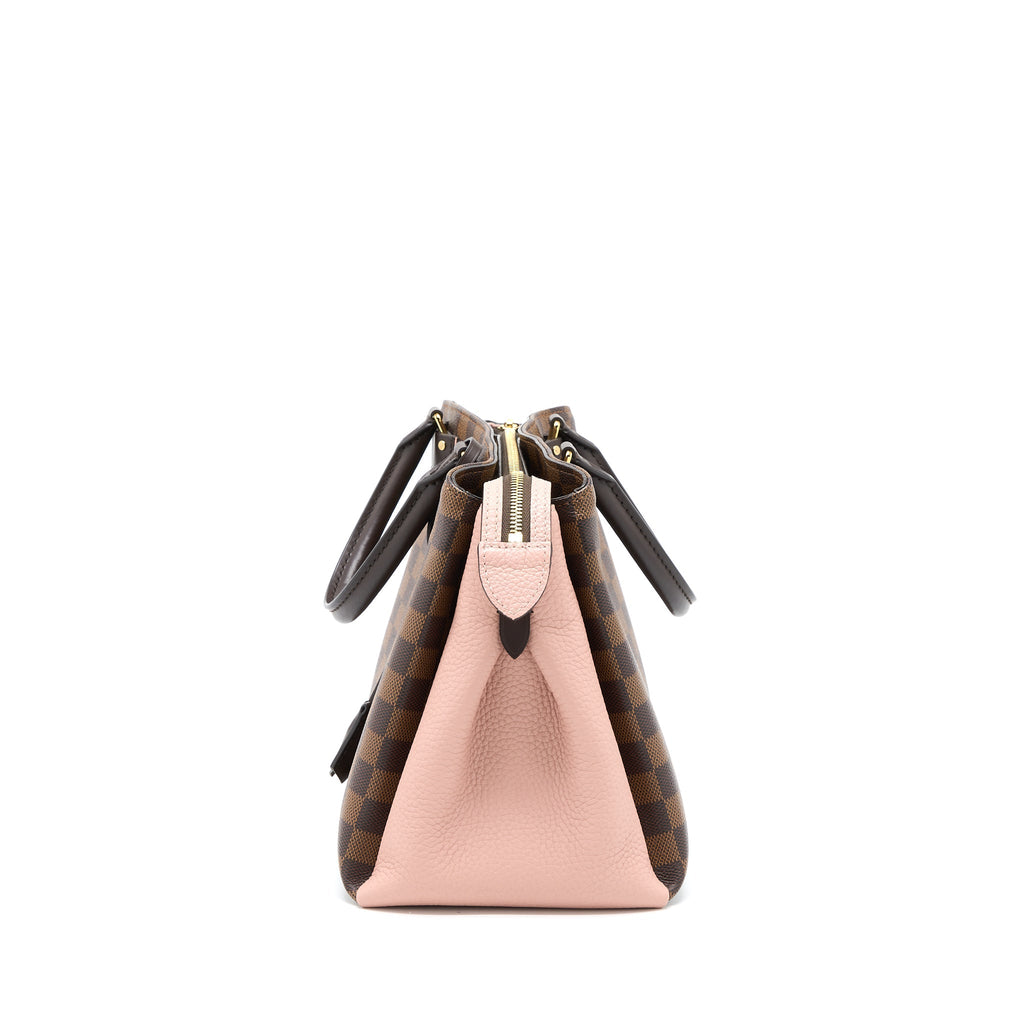 LOUIS VUITTON NORMANDY TOTE BAG DAMIER EBENE CANVAS MAGNOLIA GHW