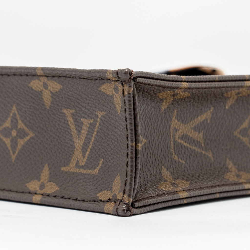 LOUIS VUITTON PETIT SAC PLAT MONOGRAM CANVAS GHW