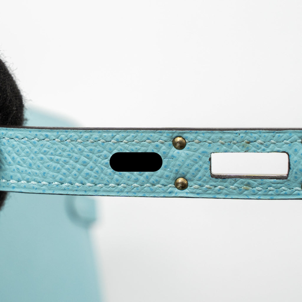 HERMES KELLY LONG WALLET EPSOM BLUE ATOLL SHW