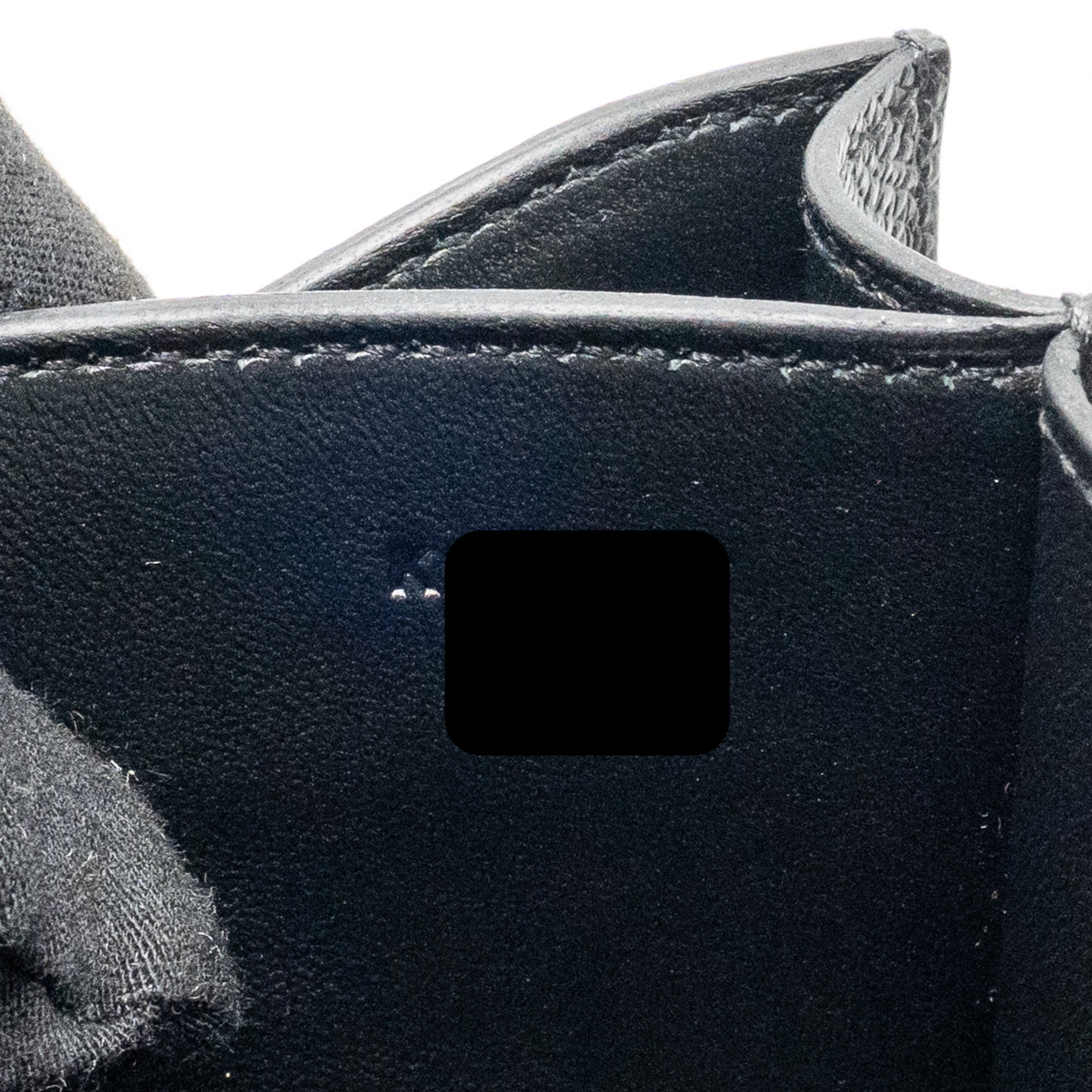 HERMES MINI CONSTANCE EPSOM BLACK BRUSHED GHW