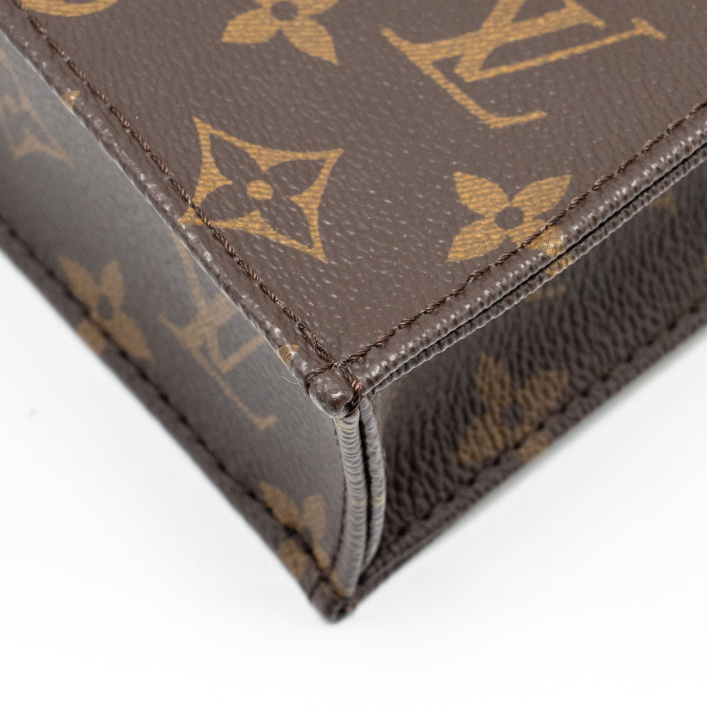 LOUIS VUITTON PETIT SAC PLAT MONOGRAM CANVAS GHW