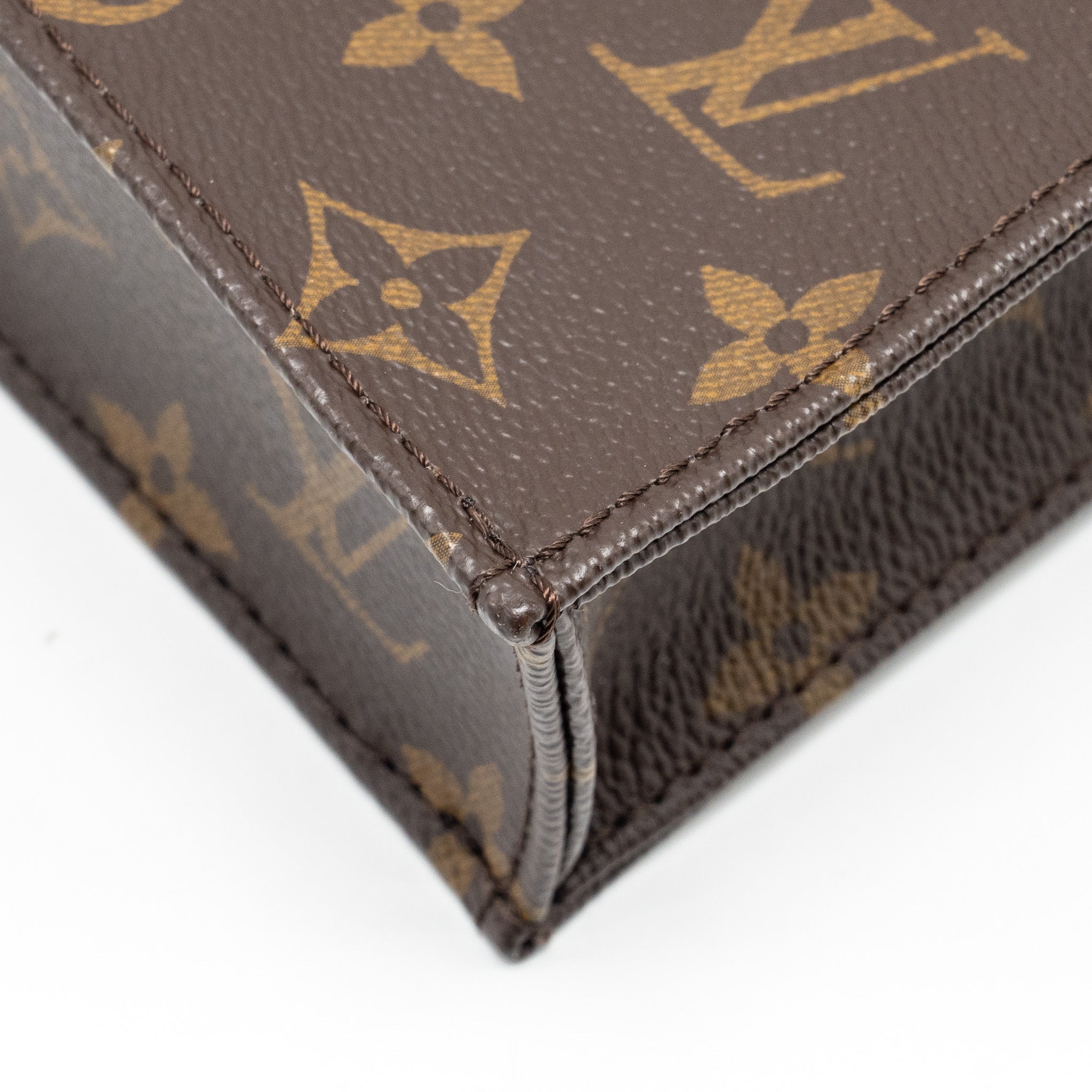 LOUIS VUITTON PETIT SAC PLAT MONOGRAM CANVAS GHW