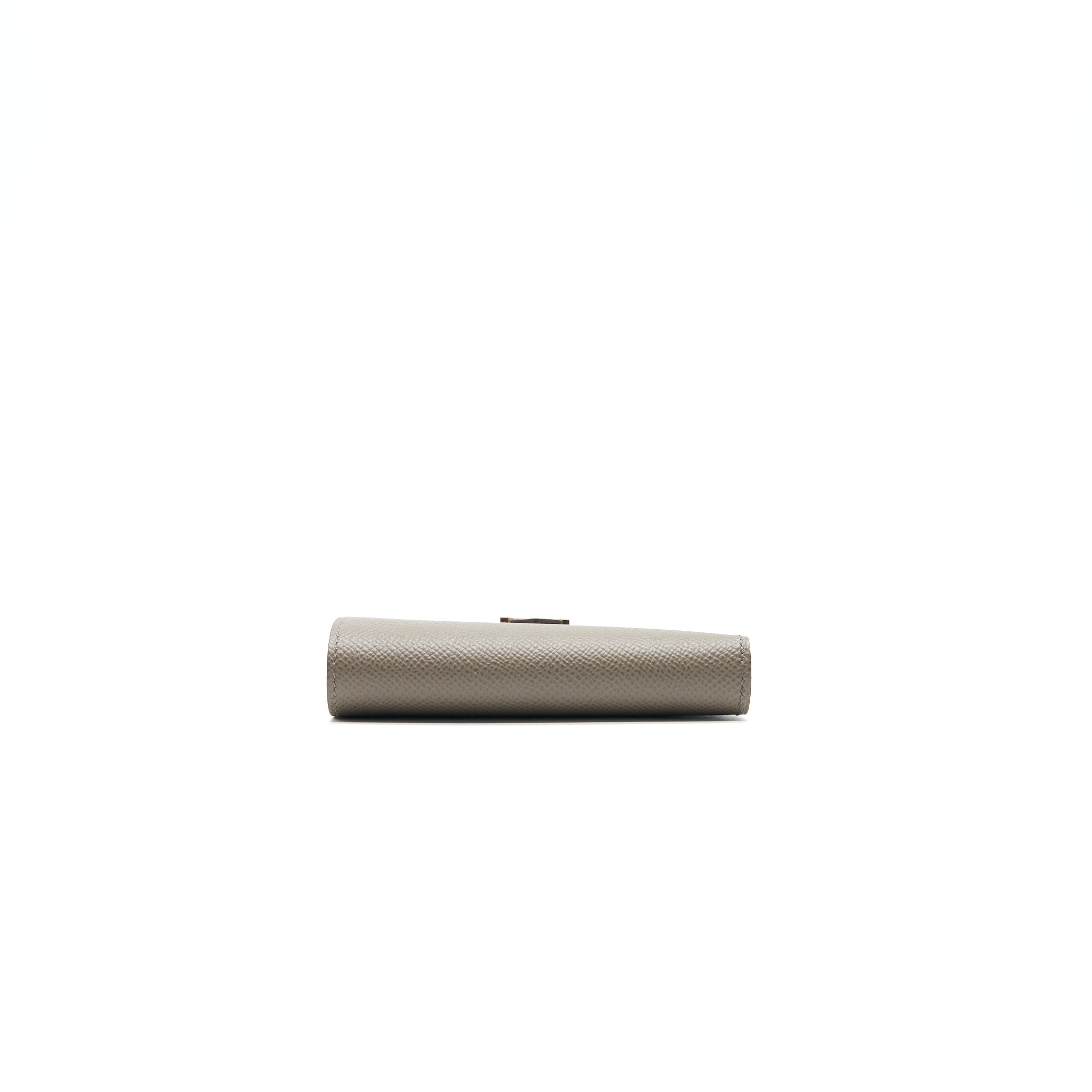 HERMES BEARN COMPACT WALLET GRIS ETAIN RGHW