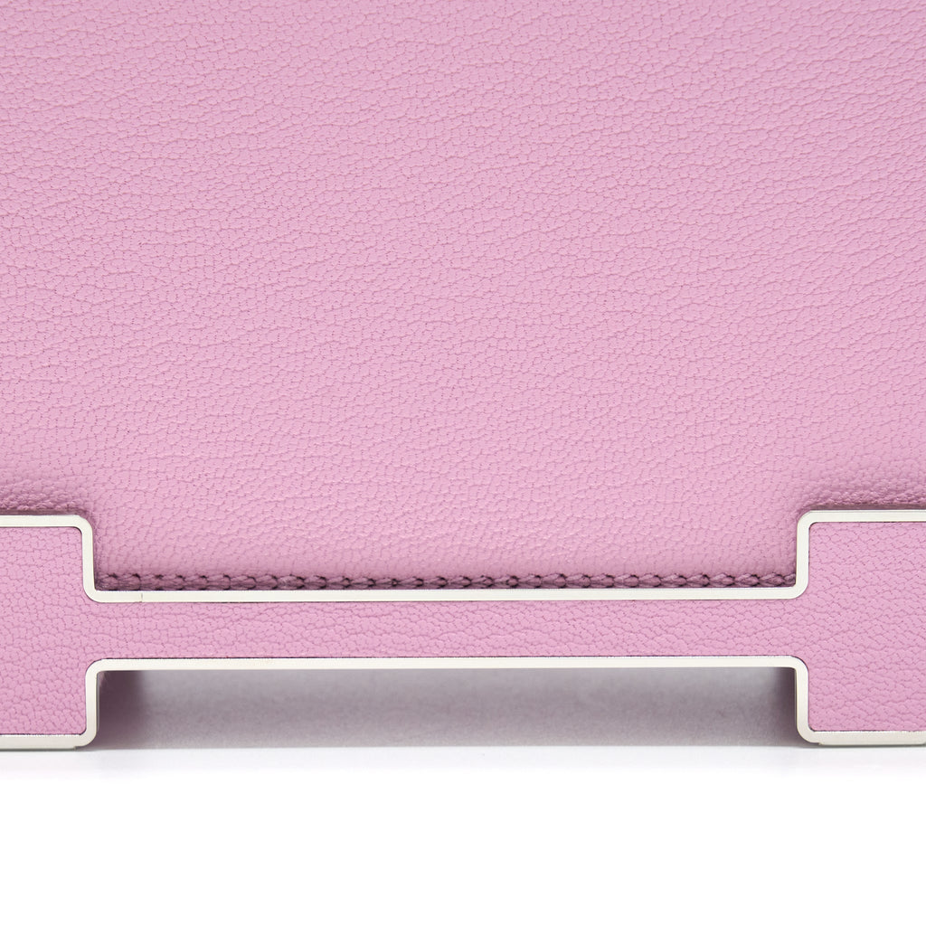 HERMES GETA CHÈVRE MYSORE MAUVE SYLVESTRE SHW