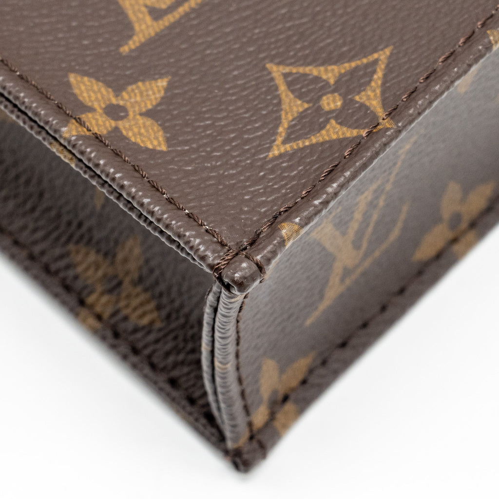 LOUIS VUITTON PETIT SAC PLAT MONOGRAM CANVAS GHW