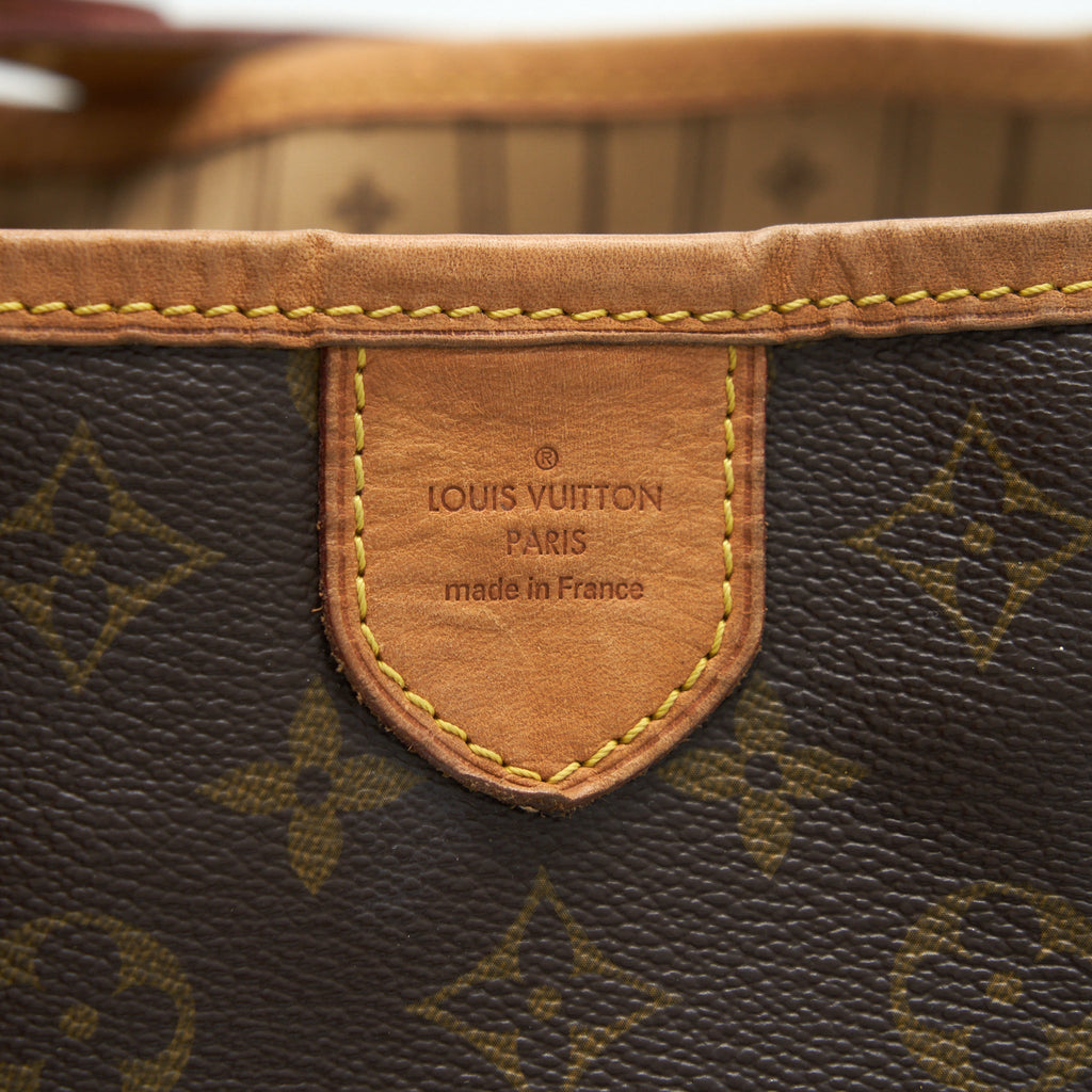 LOUIS VUITTON LARGE TOTE BAG MONOGRAM CANVAS GHW