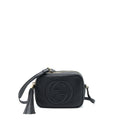 GUCCI SOHO CAMERA DISCO BAG CALFSKIN BLACK GHW