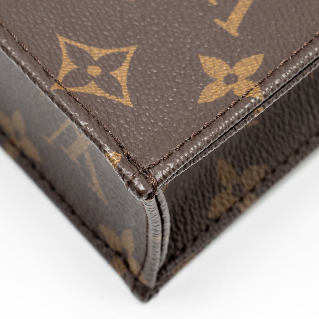 LOUIS VUITTON PETIT SAC PLAT MONOGRAM CANVAS GHW