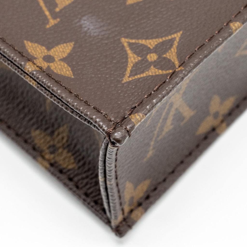 LOUIS VUITTON PETIT SAC PLAT MONOGRAM CANVAS GHW