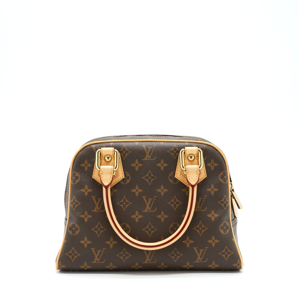 LOUIS VUITTON TOP HANDLE TOTE BAG MONOGRAM CANVAS GHW