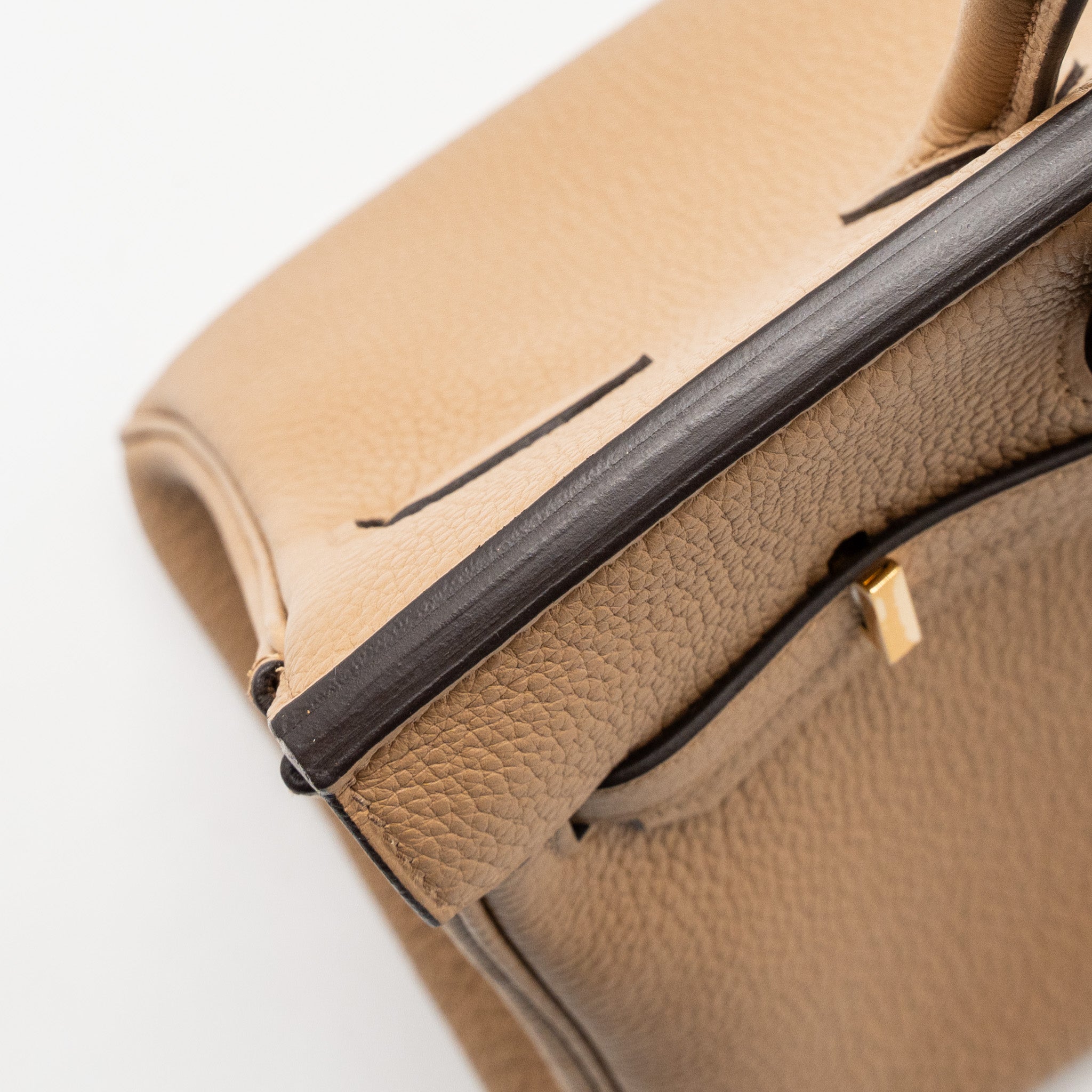 HERMES BIRKIN 25 TOGO 0M CHAI GHW