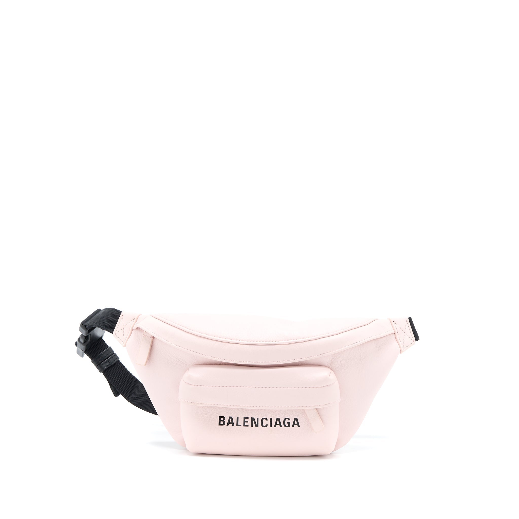 BALENCIAGA EVERYDAY BELTBAG CALFSKIN LIGHT PINK SHW