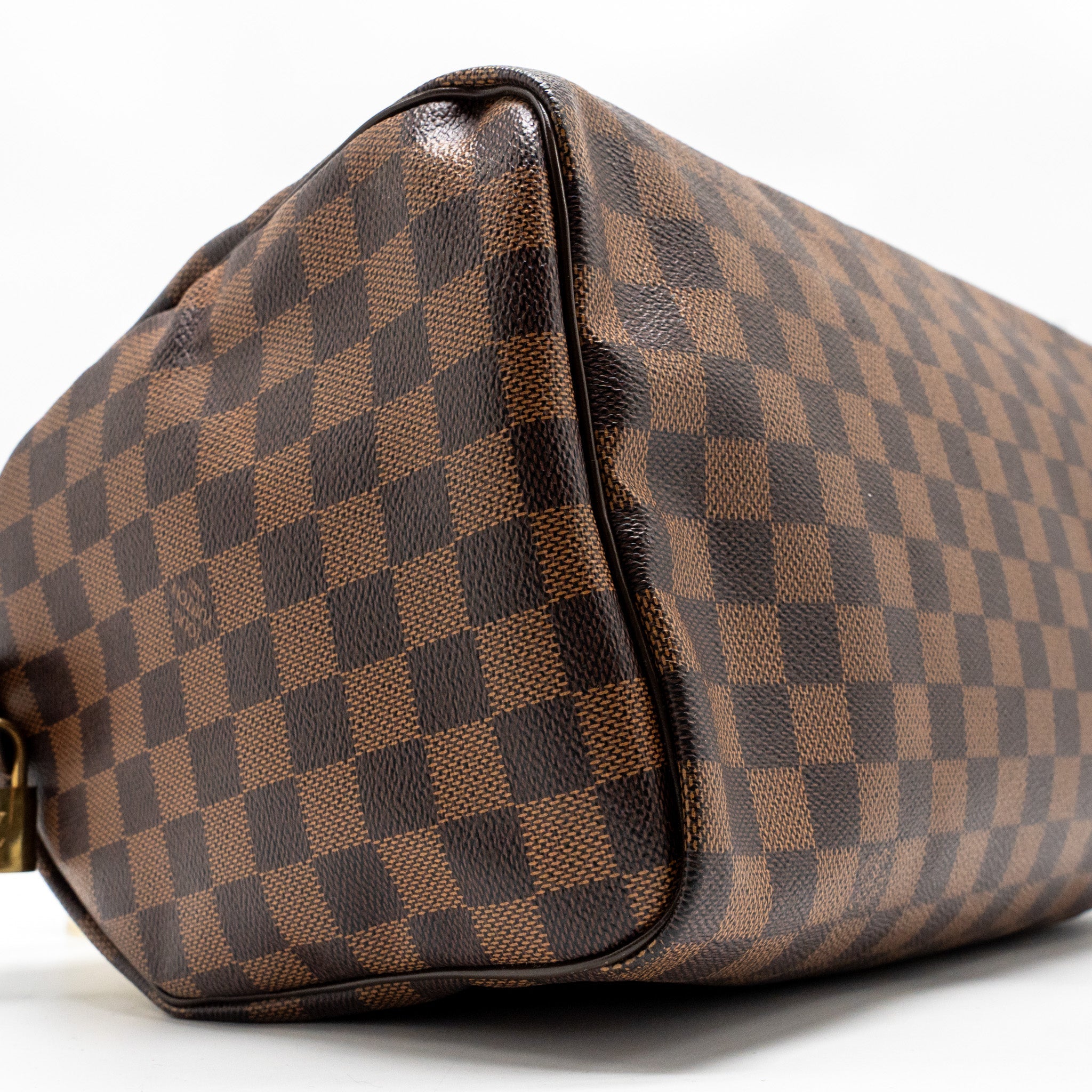 LOUIS VUITTON SPEEDY 30 DAMIER EBENE CANVAS GHW