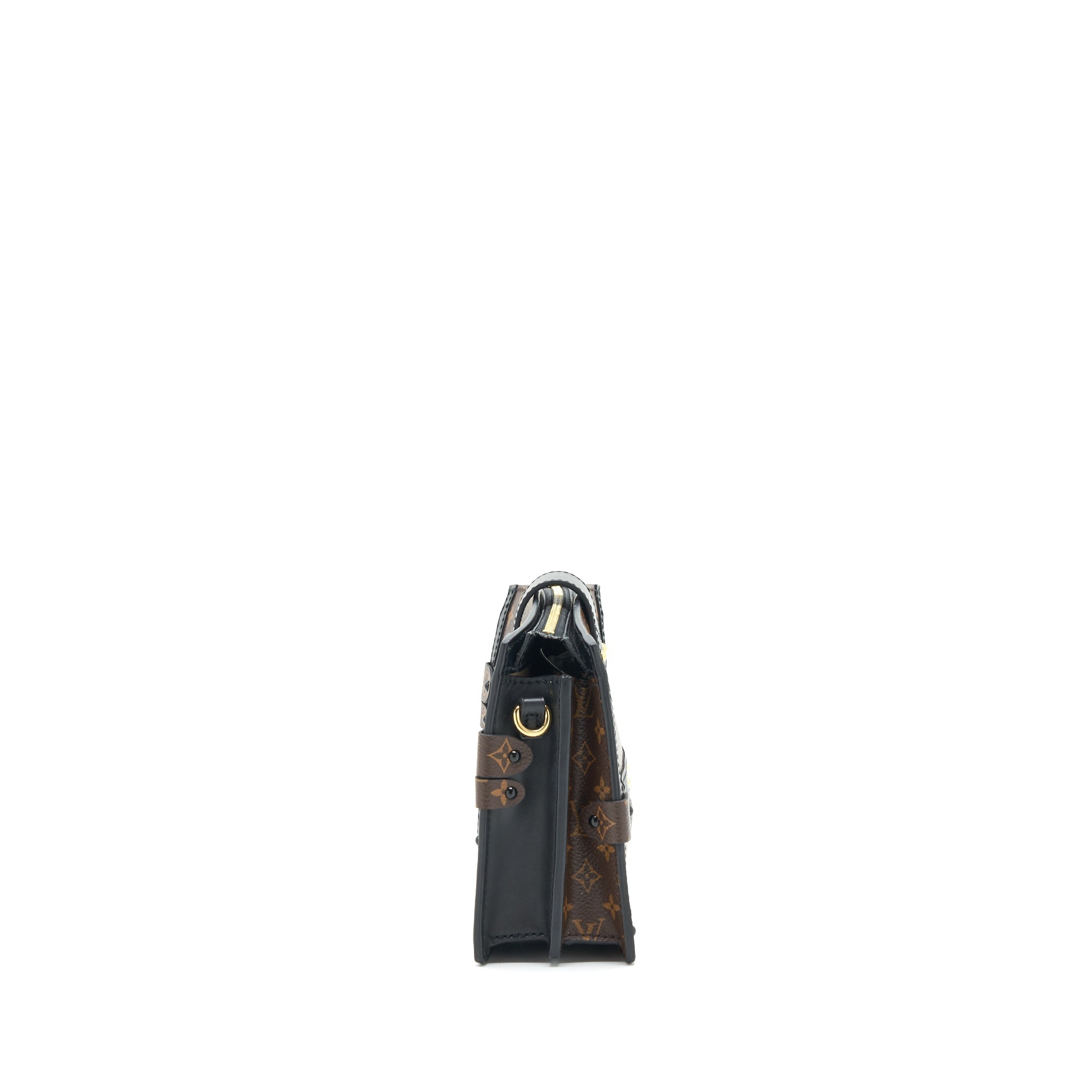 LOUIS VUITTON TRUNK CLUTCH BAG MONOGRAM