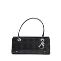 DIOR VINTAGE LADY DIOR LONG CUIR BAG CALFSKIN BLACK SHW