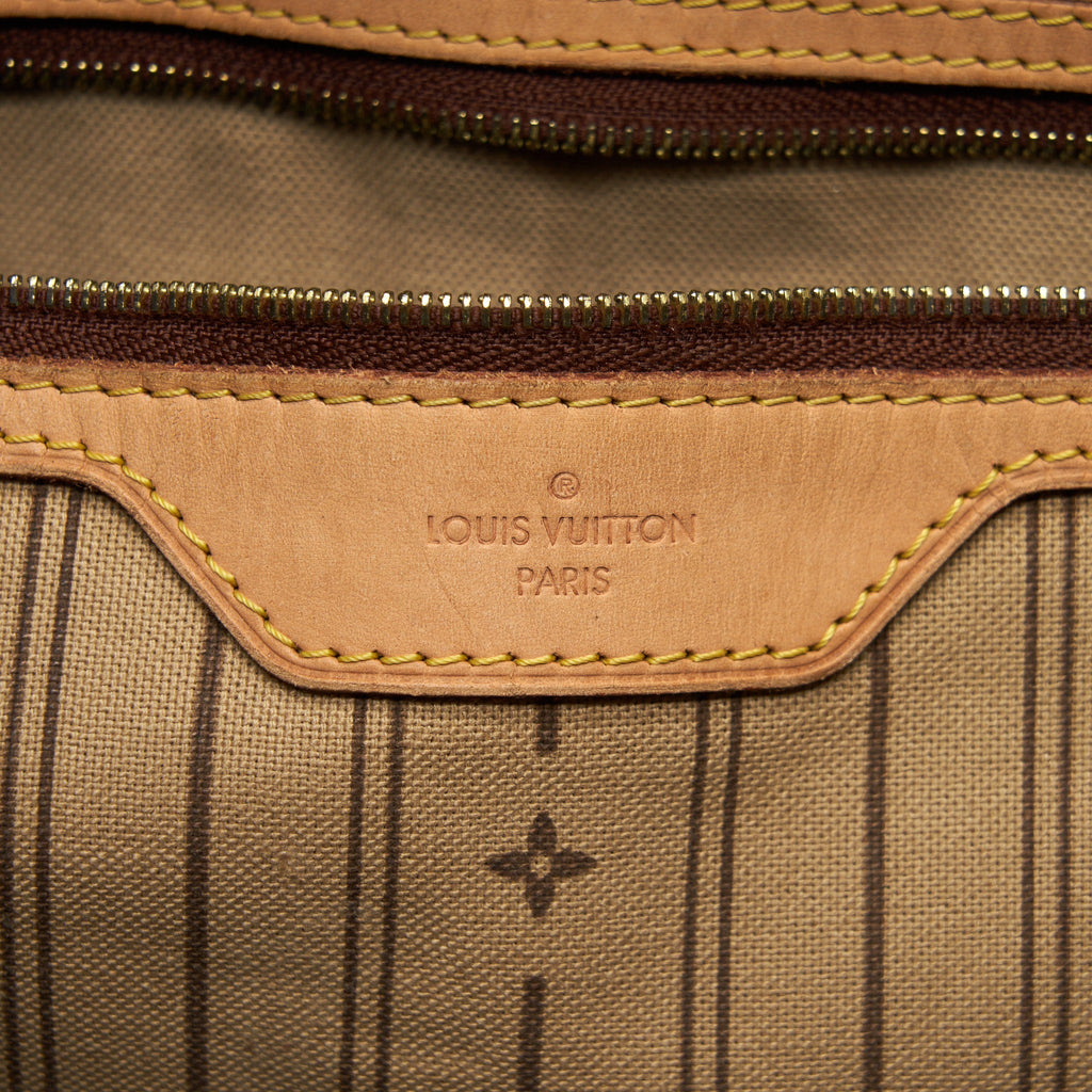 LOUIS VUITTON LARGE TOTE BAG MONOGRAM CANVAS GHW