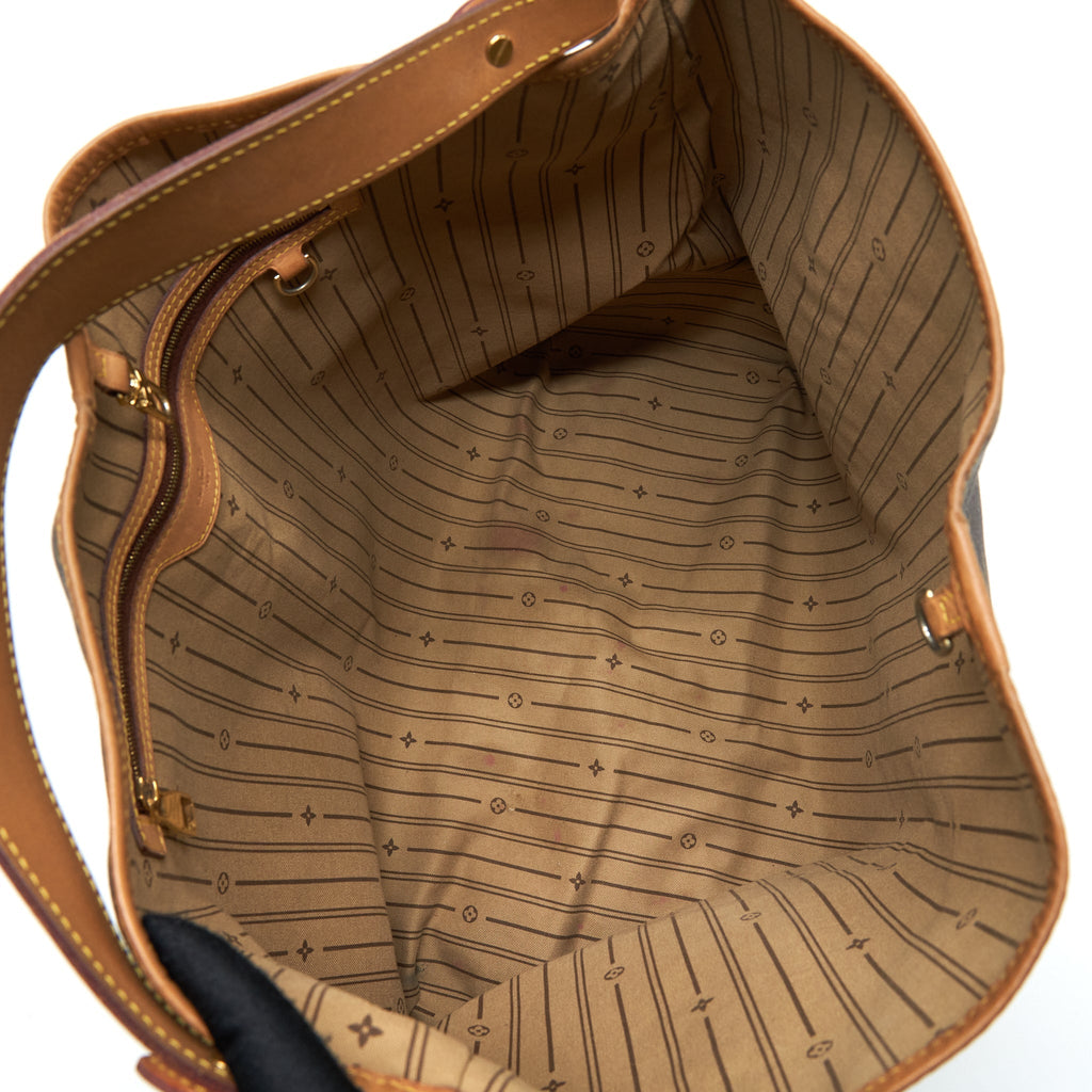 LOUIS VUITTON LARGE TOTE BAG MONOGRAM CANVAS GHW