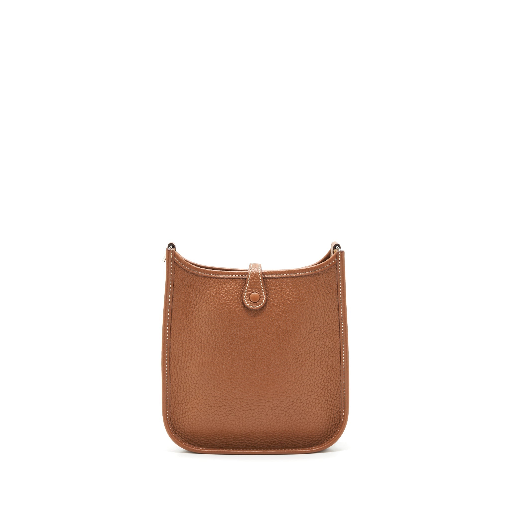 HERMES MINI EVELYNE CLEMENCE GOLD/ AMORE-BRIQUE SHW