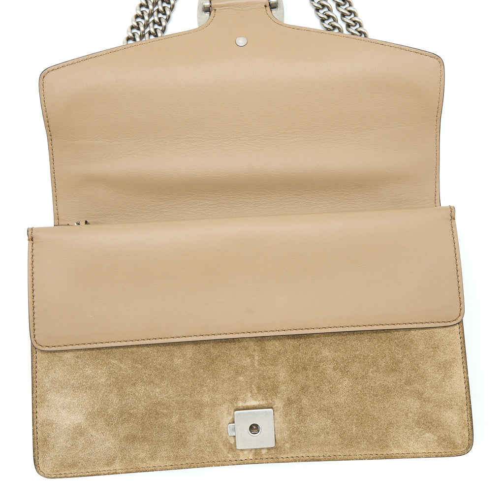 GUCCI DIONYSUS SHOULDER BAG BEIGE SHW