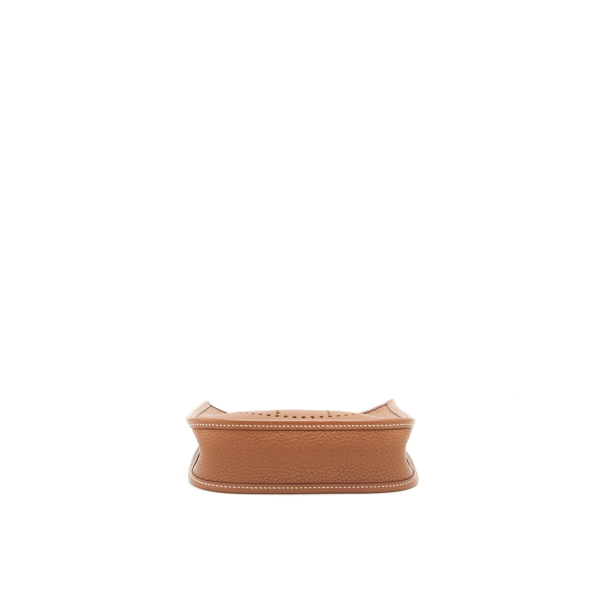 HERMES MINI EVELYNE CLEMENCE GOLD/ AMORE-BRIQUE SHW
