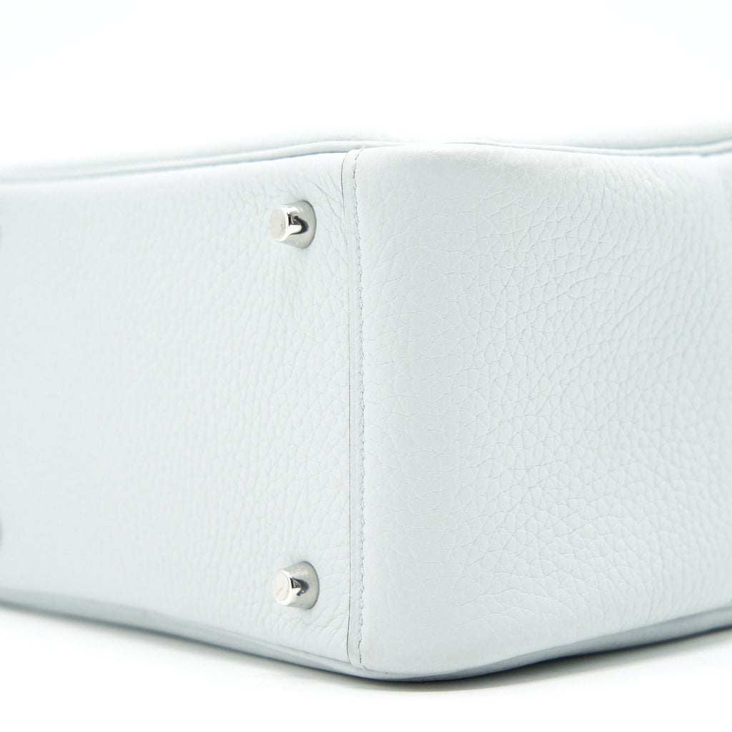 HERMES MINI LINDY 08 BLEU PALE SHW