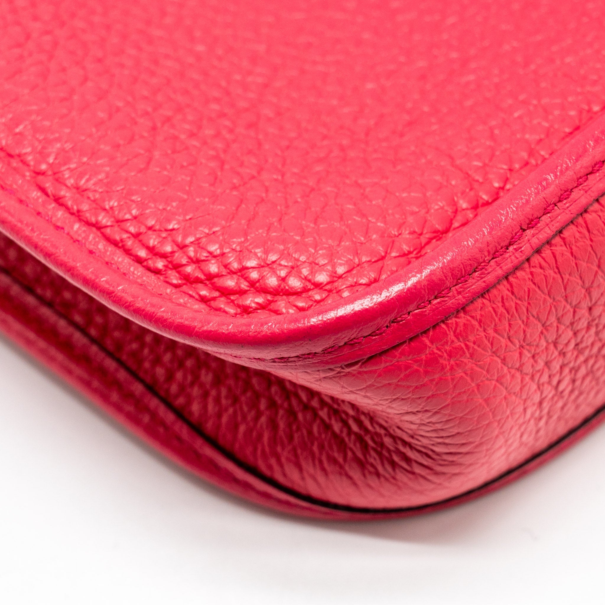 HERMES MINI EVELYNE CLEMENCE ROSE EXTREME SHW