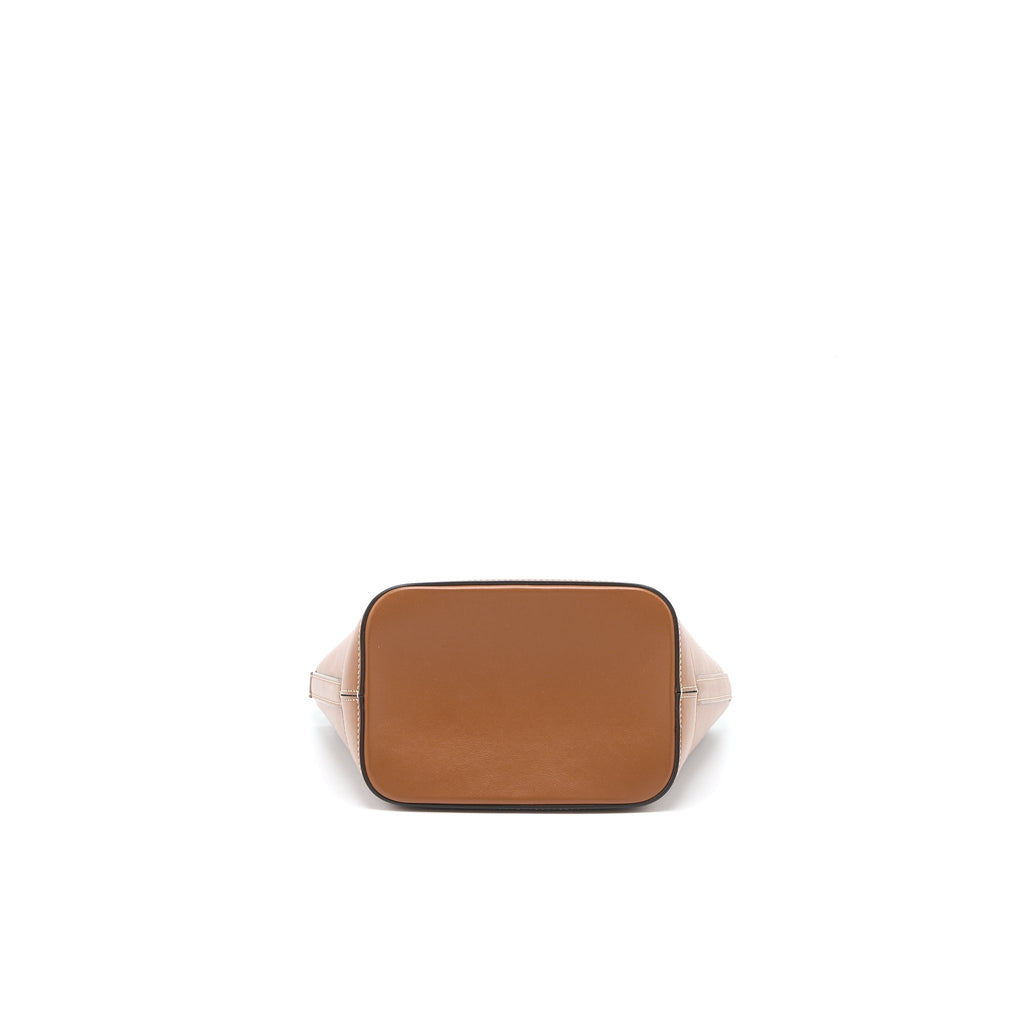 CELINE SMALL BUCKET CUIR TRIOMPHE CALFSKIN TAN GHW