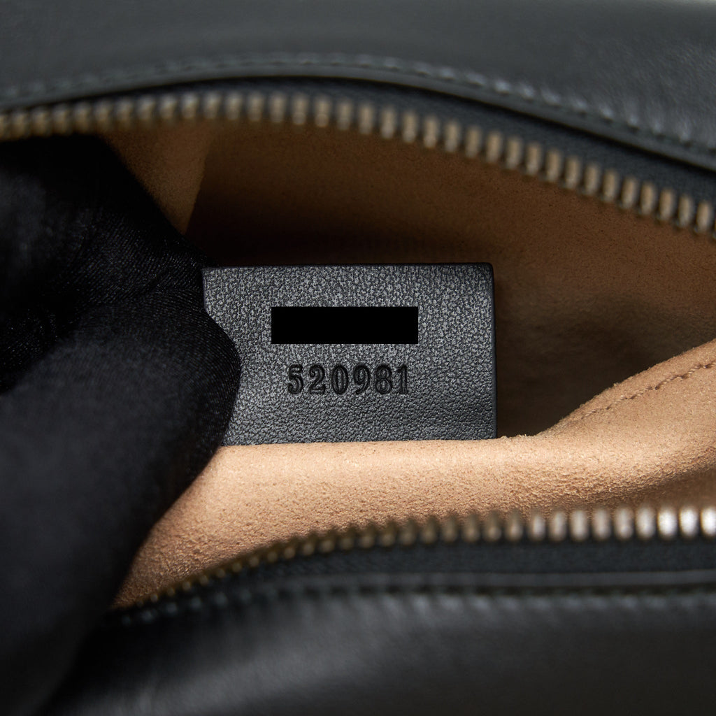 GUCCI GG MARMONT SMALL CAMERA BAG BLACK