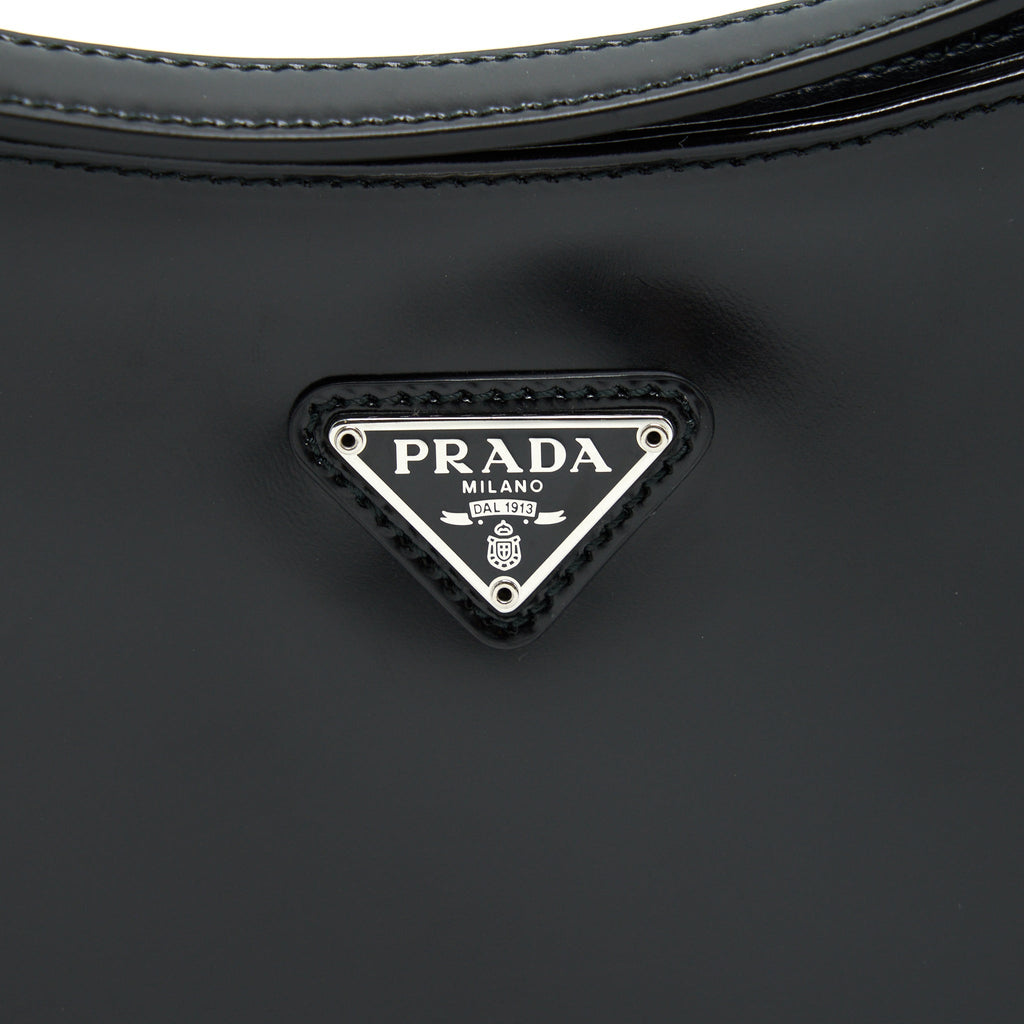 PRADA CLEO BAG CALFSKIN BLACK SHW