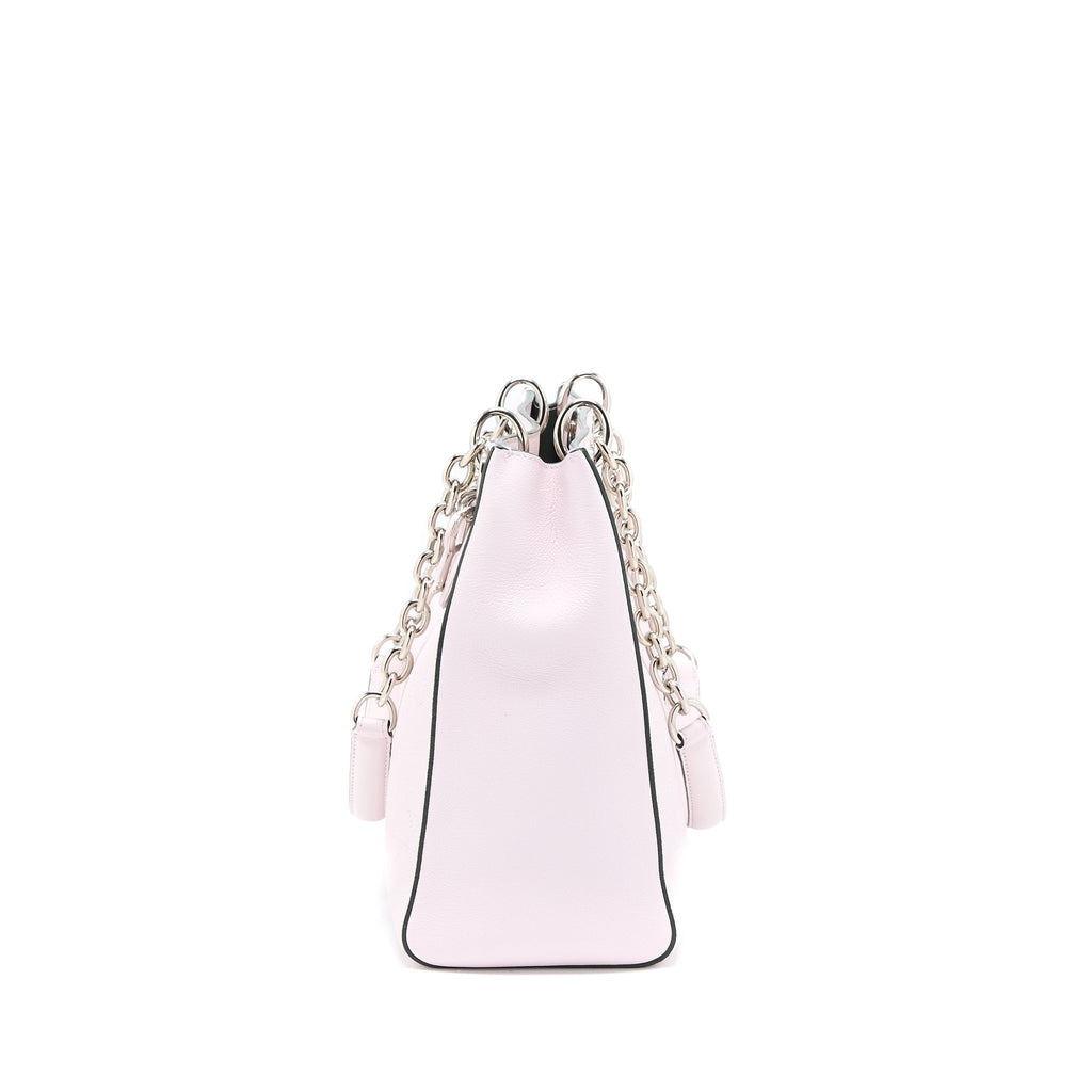 DIOR TOTE BAG CALFSKIN LIGHT PINK SHW