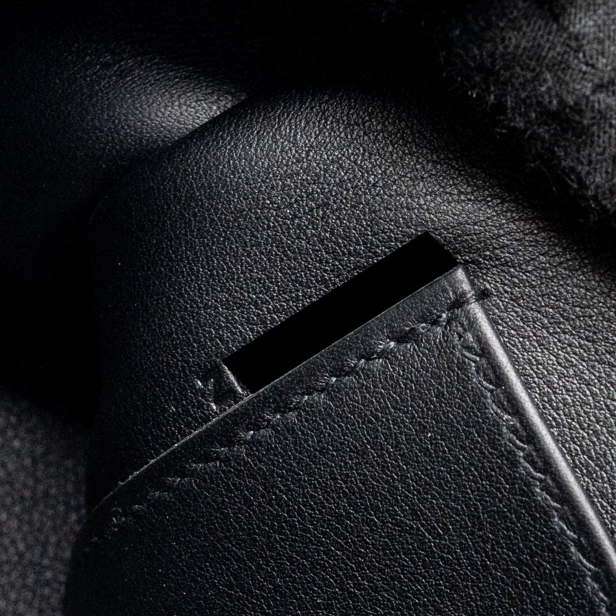 HERMES KELLY POCHETTE SWIFT BLACK RGHW