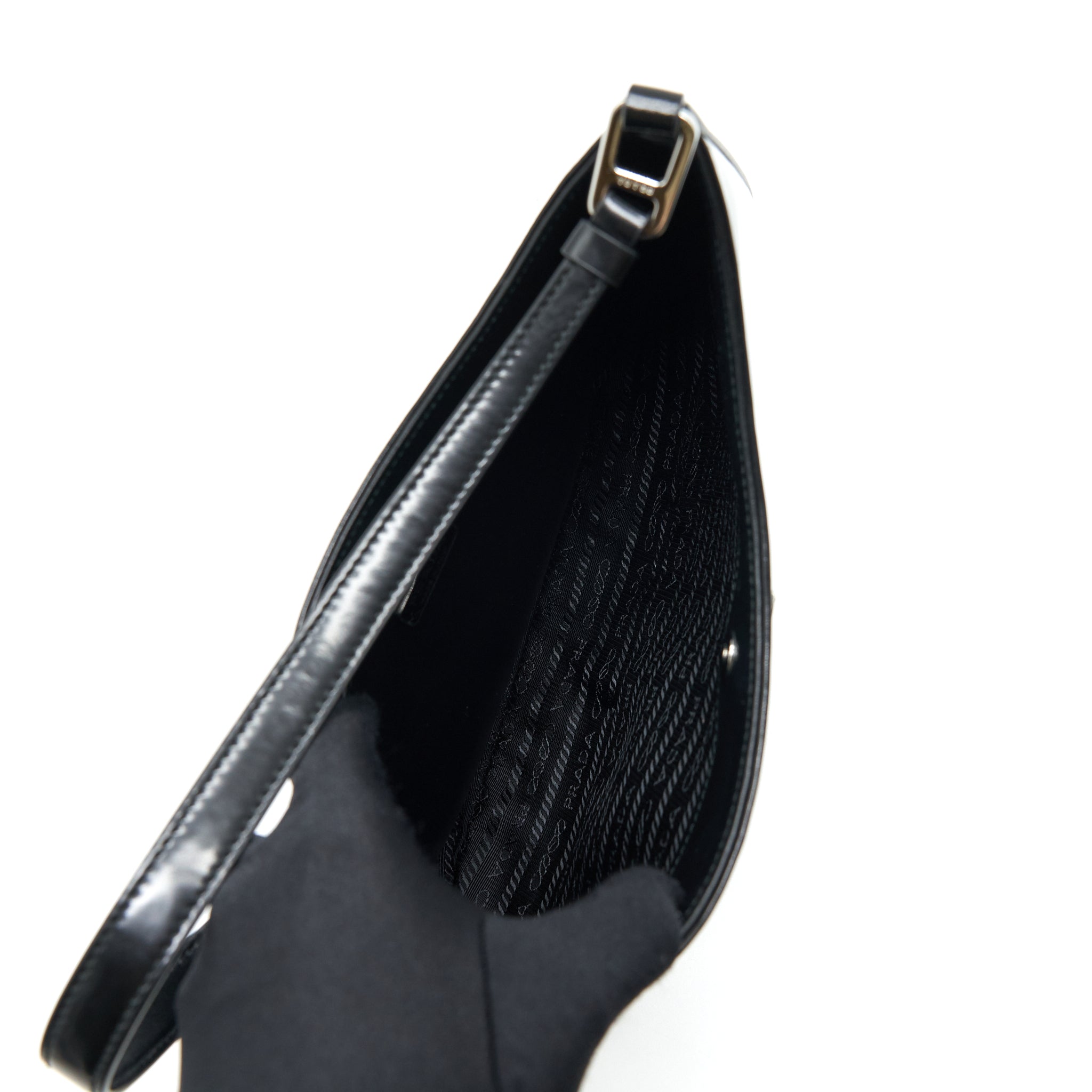 PRADA CLEO BAG CALFSKIN BLACK SHW