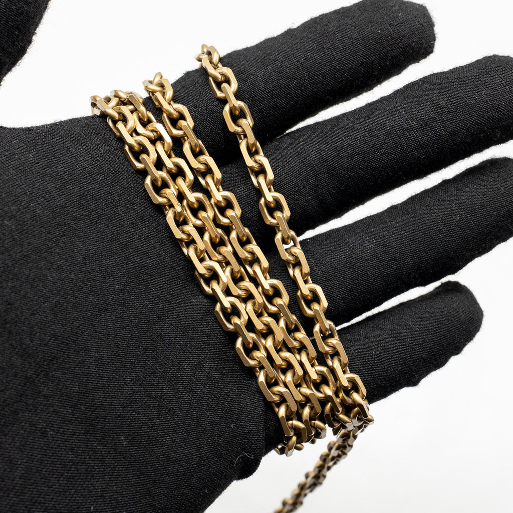 DIOR DIORADDICT WALLET ON CHAIN CANNAGE LEATHER BLACK GHW