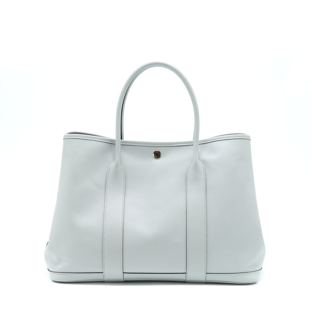 HERMES GARDEN PARTY 36 EPSOM LIGHT GREY SHW