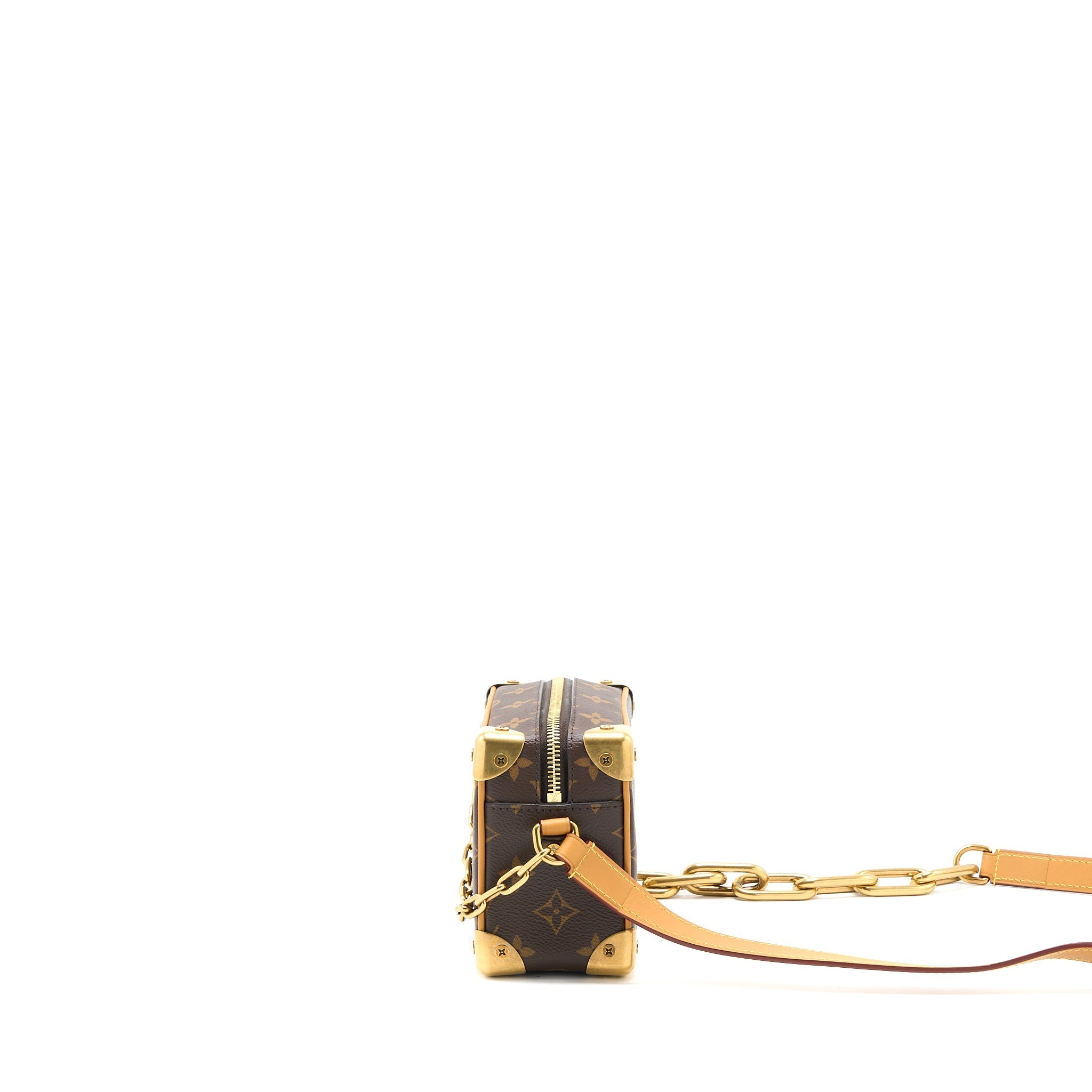LOUIS VUITTON MINI SOFT TRUNK MONOGRAM CANVAS GHW