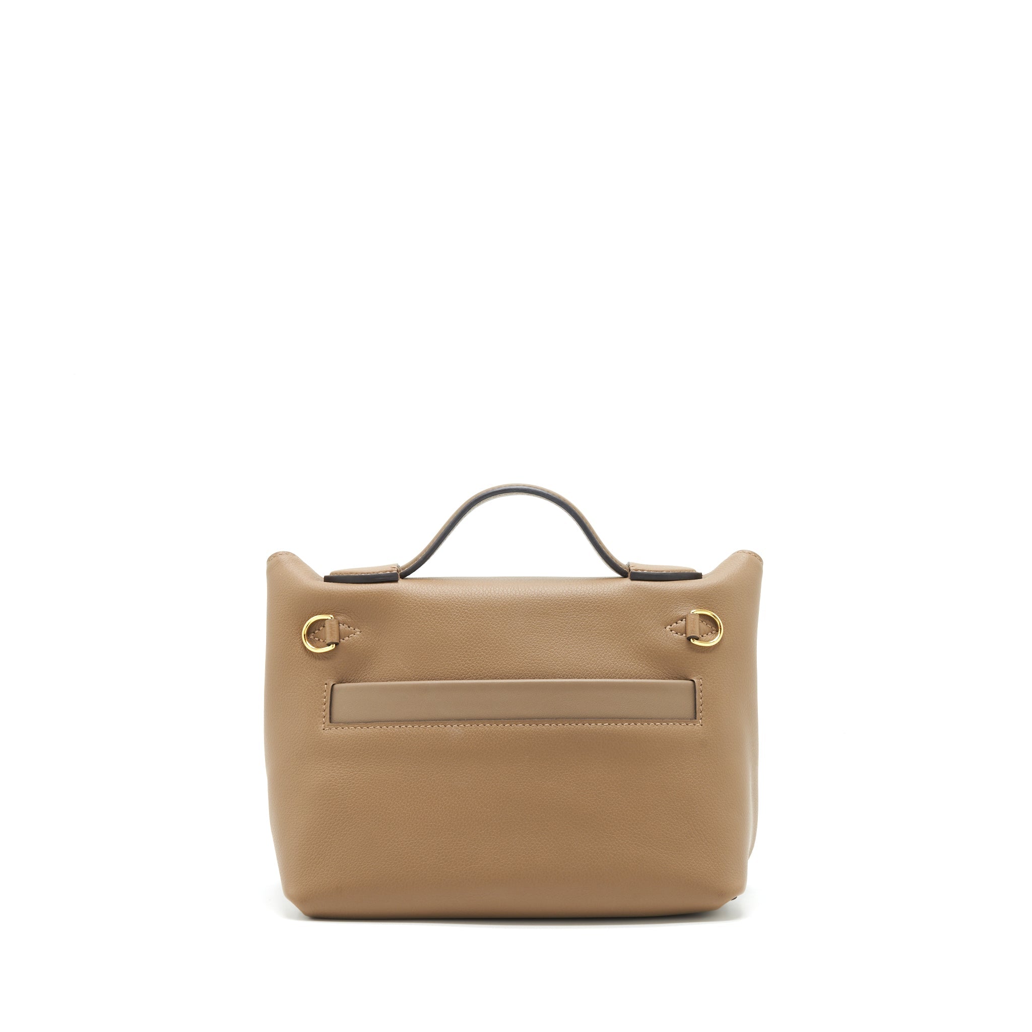HERMES MINI 24/24 2424-21 BAG SWIFT/EVERCOLOR BEIGE DE WEIMAR/ETOUPE GHW