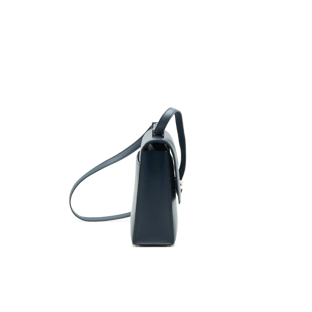 HERMES EPSOM VERROU 21 DARK BLUE