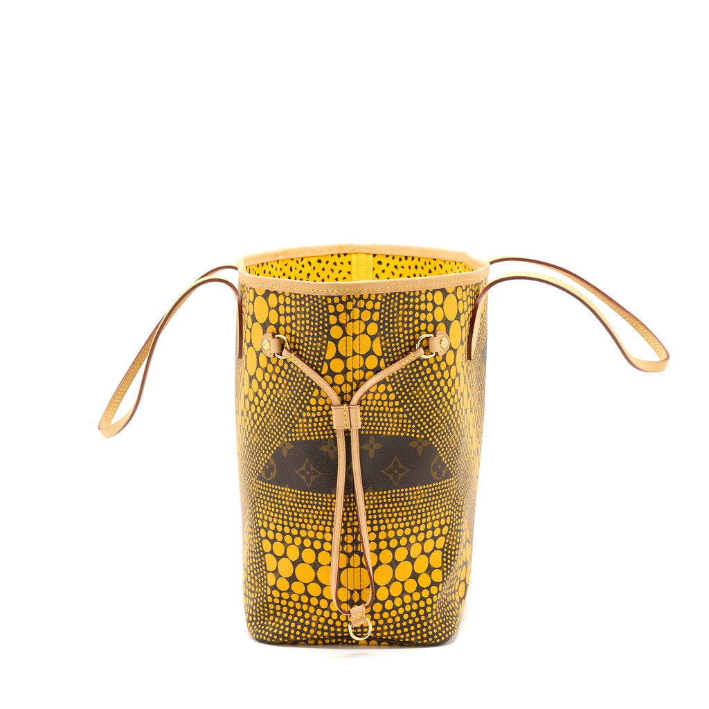 LOUIS VUITTON NEVERFULL MM YAYOI KUSAMA LIMITED EDITION GHW