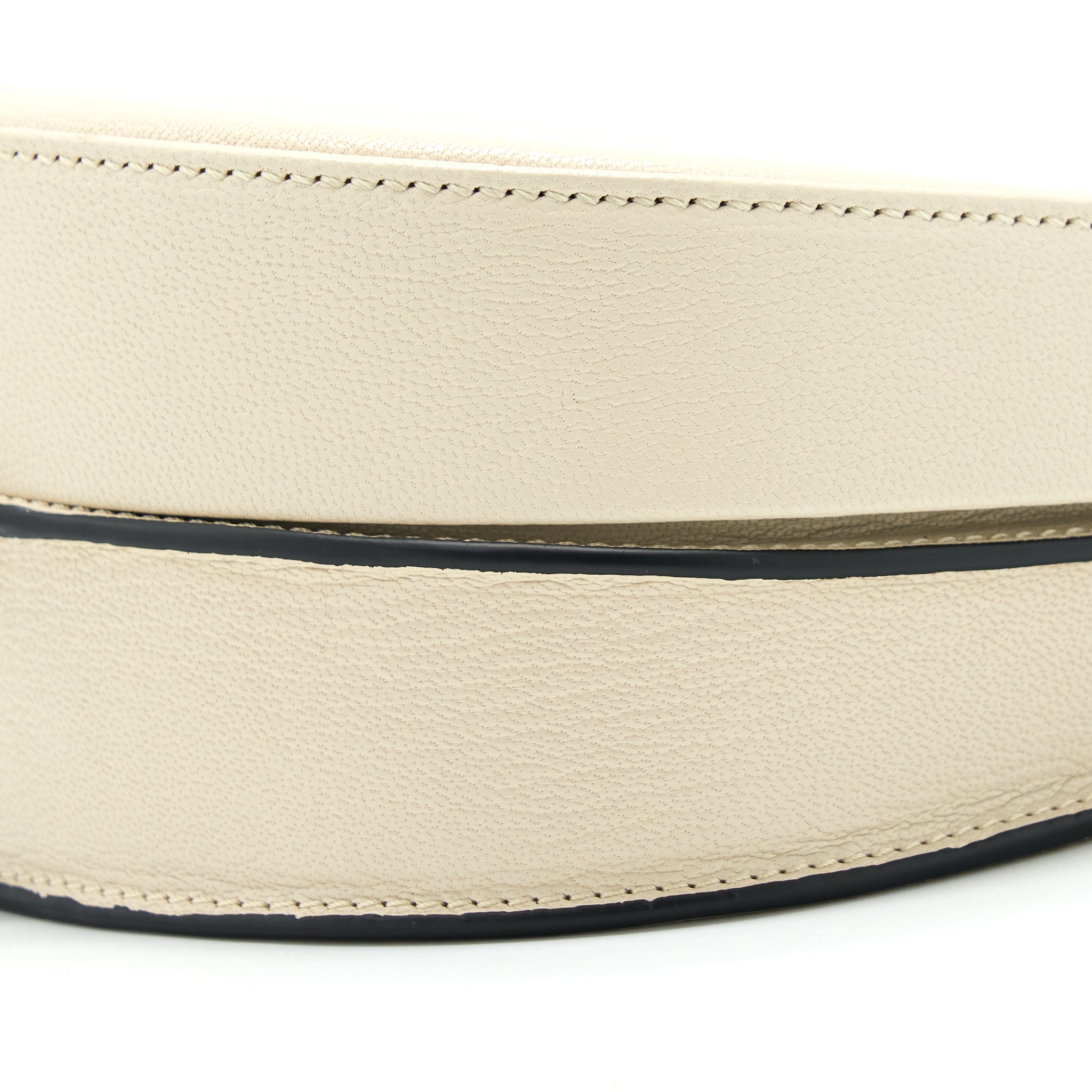 LOEWE HEEL DUO BAG GOATSKIN WHITE
