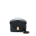 LOUIS VUITTON POCHETTE MÉTIS MONOGRAM EMPREINTE BLACK GHW