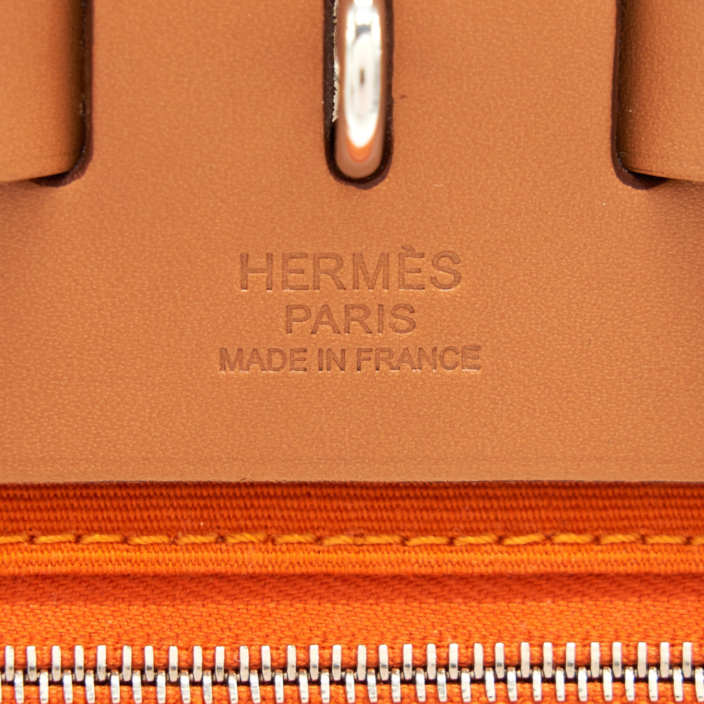 HERMES HERBAG 31 FEU/NATURE