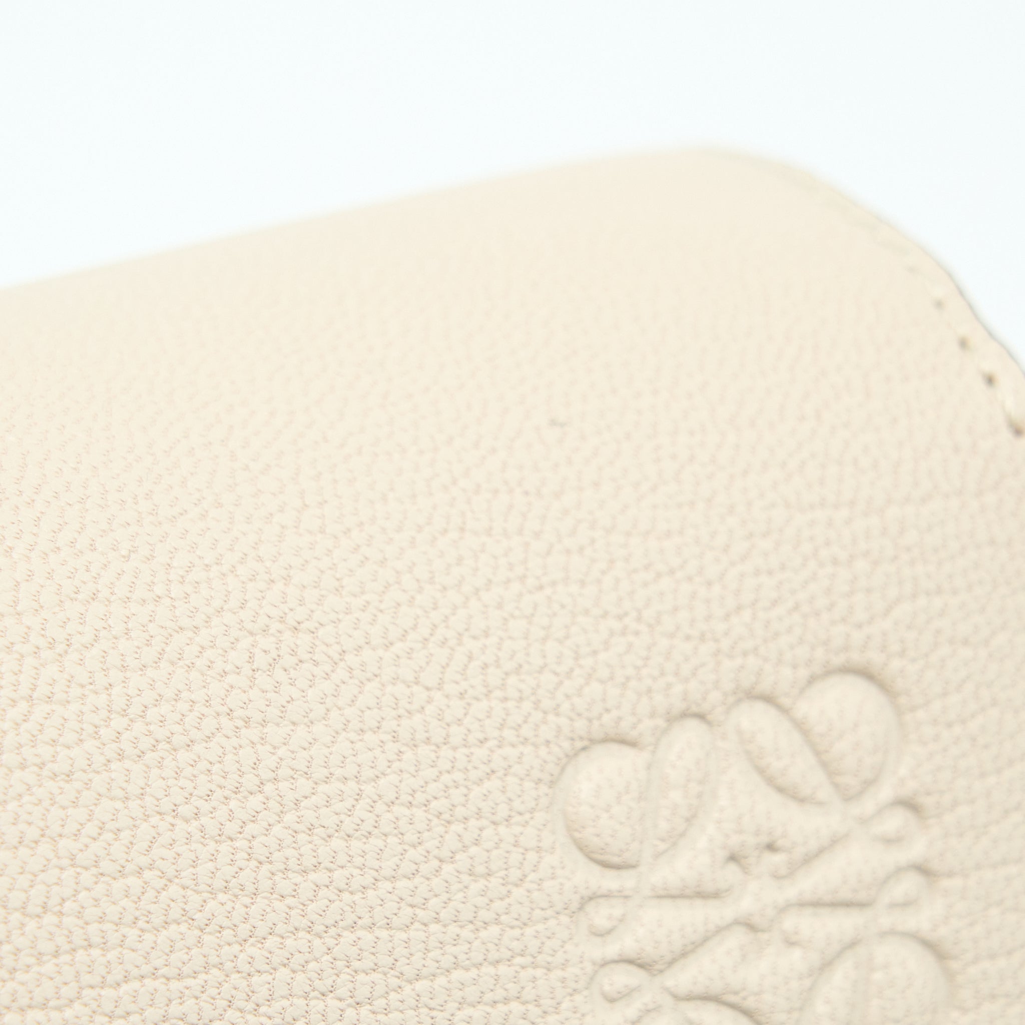 LOEWE HEEL DUO BAG GOATSKIN WHITE