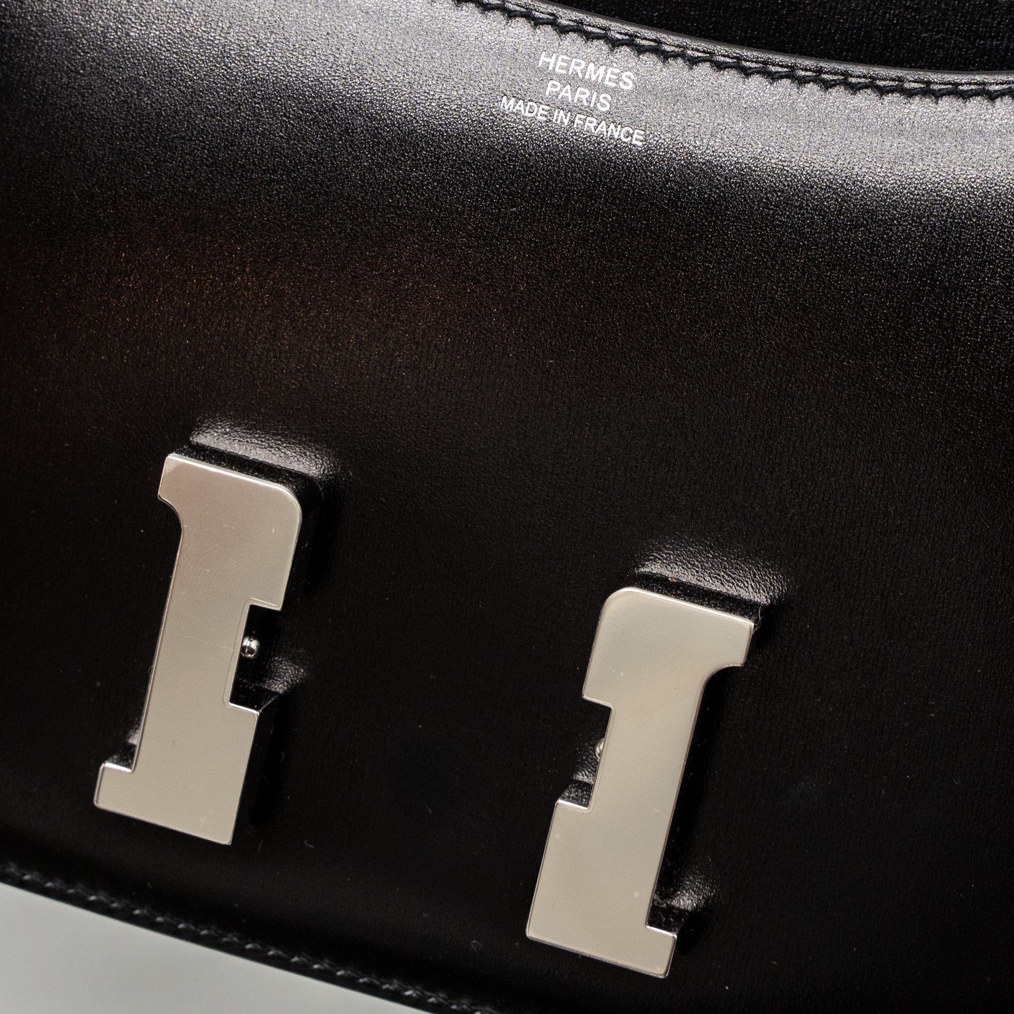 HERMES MINI CONSTANCE BOX BLACK SHW
