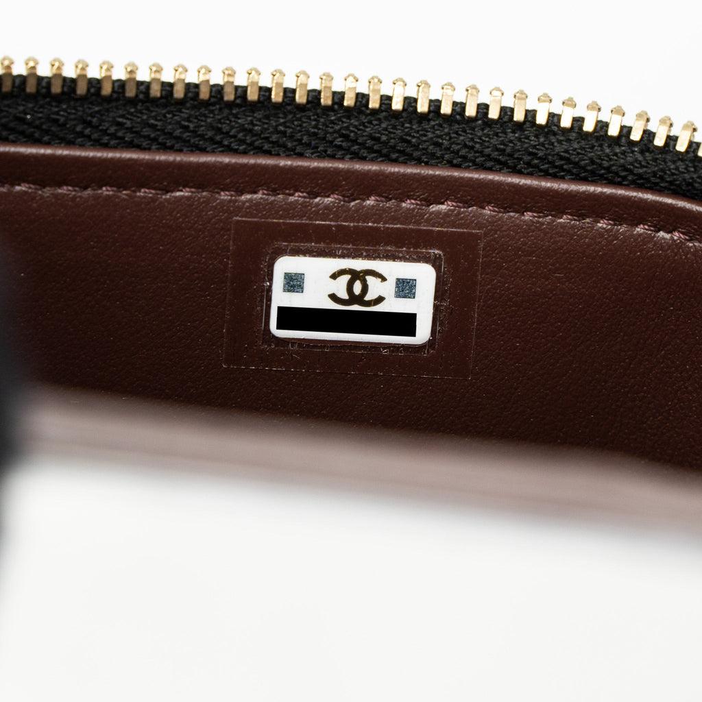 CHANEL MINI VANITY WITH CHAIN CAVIAR BLACK LGHW (MICROCHIP)