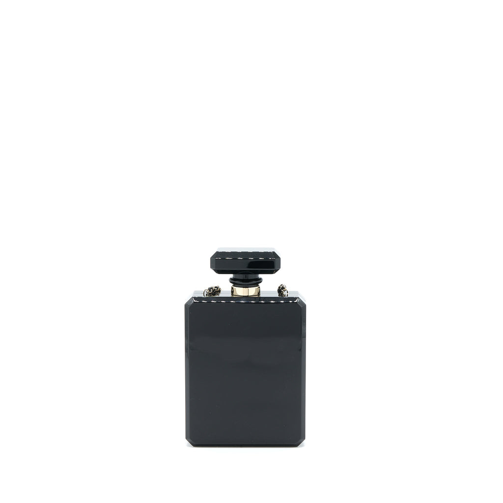 CHANEL 17A PERFUME BOTTLE CLUTCH EVENING BAG LGHW