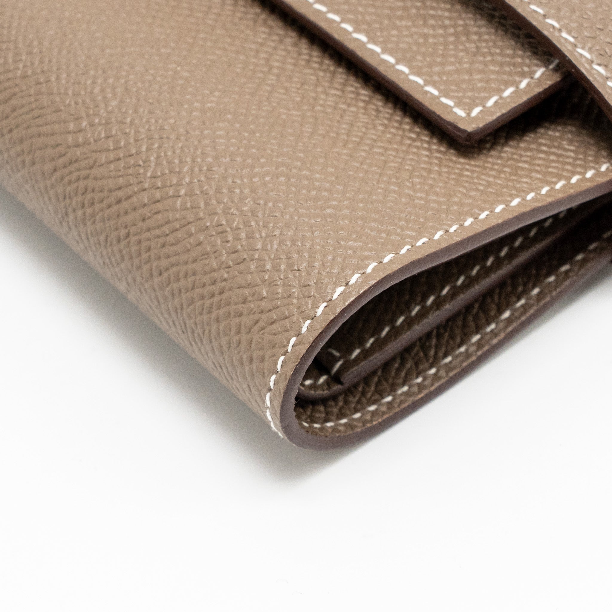 HERMES KELLY WALLET EPSOM ETOUPE GHW