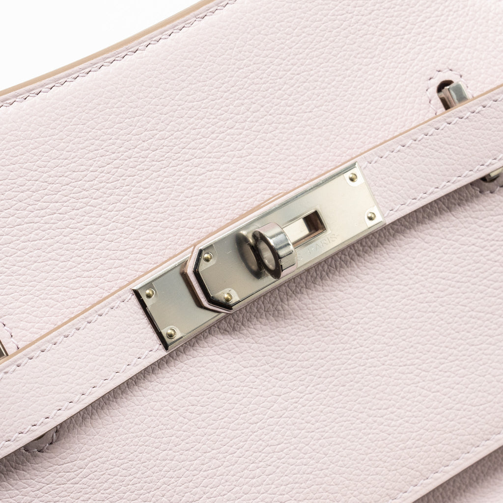 HERMES MINI JYPSIERE EVERCOLOR MAUVE PALE SHW
